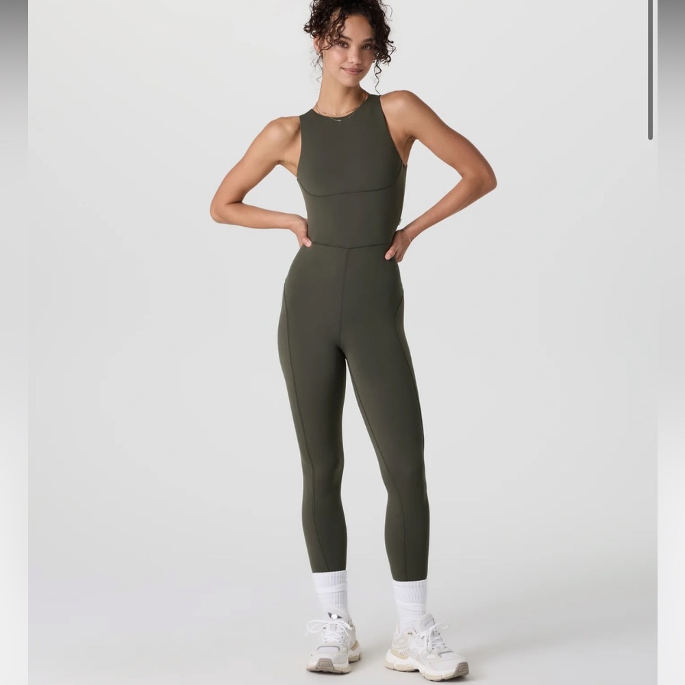 Vuori AllTheFeels Jumpsuit - Kale